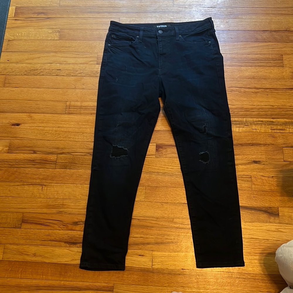 Express Distressed Jeans